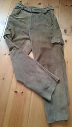 Trachten lederhose lang mt 46 Oktoberfeest, Kleding | Heren, Broeken en Pantalons, Dirndl und Buab, Bruin, Verzenden, Gedragen
