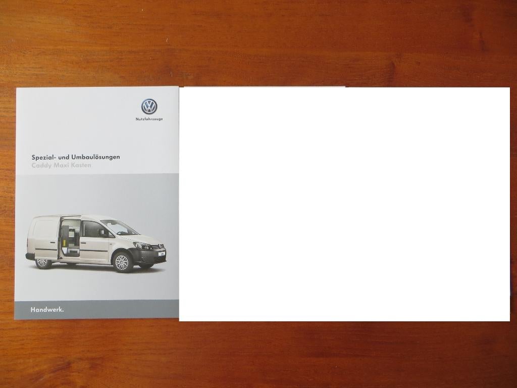 Volkswagen informatiekaart: Caddy Maxi Kastenwagen, Ophalen of Verzenden, Nieuw, Volkswagen
