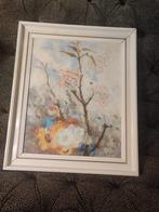 Olieverfschilderij “Bloesemtakken” – A. Prins – 60x50 cm, Antiek en Kunst, Kunst | Schilderijen | Klassiek, Ophalen