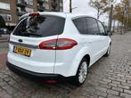 Ford S-Max 1.6 EcoBoost Titanium 7p. navi/camera airco/ecc a, Voorwielaandrijving, Gebruikt, Zwart, 4 cilinders