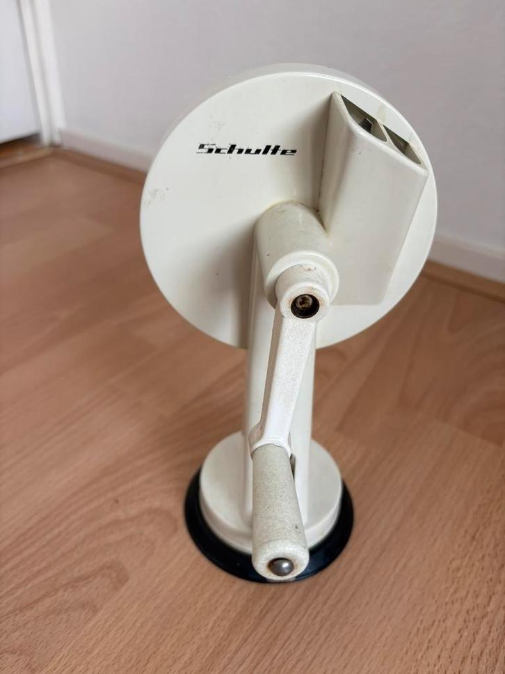 Schulte snijbonenmolen met vacuümvoet nieuwstaat!, Huis en Inrichting, Keuken | Keukenbenodigdheden, Zo goed als nieuw, Ophalen of Verzenden
