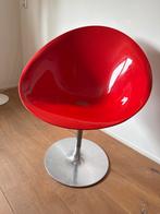 Rode Design Stoel Ero Kartell, Huis en Inrichting, Stoelen, Ophalen, Kunststof, Gebruikt, Eén