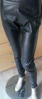 COSTES zwarte leatherlook broek maat S, Verzenden, Zwart, Costes, Maat 36 (S)
