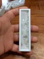 Grijzen maanstenen cabochon goudsmid, Ophalen of Verzenden