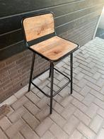 Barkruk 72 cm hoog mango hout, Huis en Inrichting, Barkrukken, Ophalen, Gebruikt