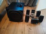 Logitech z5500 5.1 surround set, Computers en Software, Pc speakers, Ophalen of Verzenden, Gebruikt