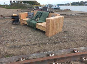 Douglas Steigerhout loungebanken banken tuinbank ZOMER SALE! beschikbaar voor biedingen