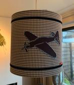 Little Tulip Vliegtuig Hanglamp Blauw, Ophalen, 25 tot 50 cm, Blauw, Rond