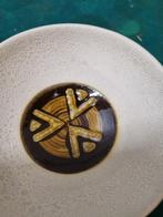 schaal germany bruin groen wit, Antiek en Kunst, Ophalen of Verzenden