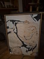 Abstract Schilderij met Houten Frame riviera maison, Ophalen