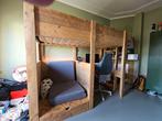 Hoogslaper met bureau en chill-hoek, Ophalen, Gebruikt, Eenpersoons, 200 cm