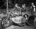 1935 REX JAP E2 with sidecar Berthold Ericsson foto, Verzenden, Foto, Nieuw, Voor 1940