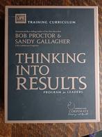 Bob Proctor Thinking Into Results Nieuw Engelstalig, Ophalen, Nieuw, Bob Proctor & Sandy Gallagher, Beta