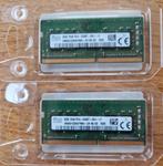 SK Hynix DDR4 laptop geheugen, 2x 8GB (2 Stuks), Computers en Software, RAM geheugen, DDR4, 8 GB, Ophalen of Verzenden, Zo goed als nieuw