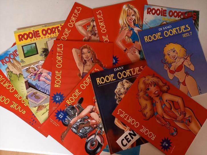 Rooie oortjes 12 + 2, Boeken, Stripboeken, Zo goed als nieuw, Meerdere stripboeken, Ophalen of Verzenden