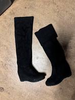 Zwarte Suede Laarzen, Kleding | Dames, Schoenen, Ophalen of Verzenden, Zo goed als nieuw, Zwart, Hoge laarzen