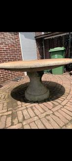 Granieten tuintafel - Ø 130cm, Huis en Inrichting, Tafels | Eettafels, Ophalen, Overige materialen, Tuin, Gebruikt
