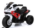 Elektrische kindermotor - bmw s1000 - met leren stoel €99,99, Ophalen of Verzenden, Zo goed als nieuw