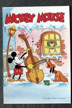 Mickey Mouse speelt kerstmuziek op bas, Pluto jankt, Disney, Ongelopen, Kinderen, Verzenden