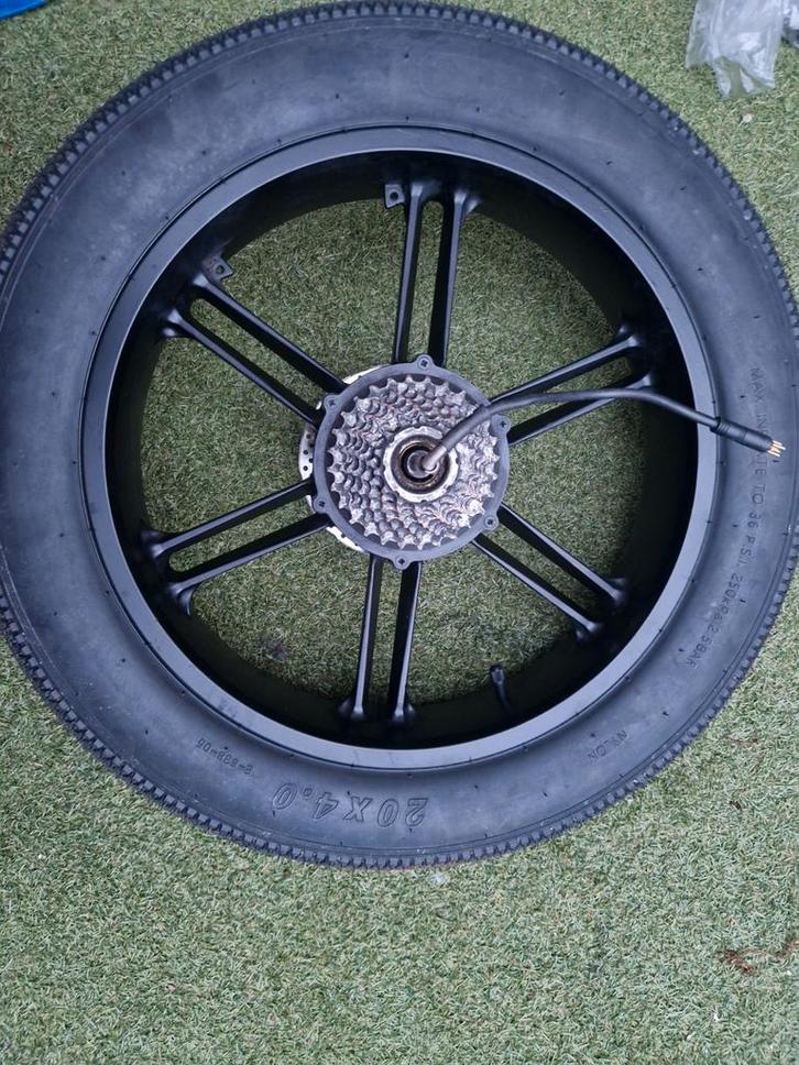 Fatbike motor 20x4.0, Fietsen en Brommers, Fietsonderdelen, Gebruikt, Algemeen, Wiel, Ophalen