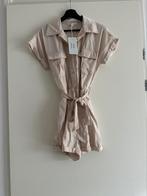 Jumpsuit playsuit millenium maat M. Beige nieuw met kaartje, Ophalen of Verzenden, Zo goed als nieuw, Beige
