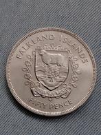 Falkland Eilanden 50 Pence 1977 Zilveren Jubileum, Verzenden, Zuid-Amerika, Losse munt