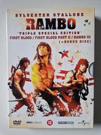 Rambo Triple Special Edition DVD Boxset, Gebruikt, Vanaf 16 jaar, Boxset, Actie
