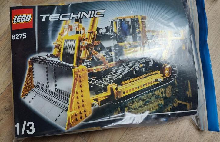 Lego Technic 8275 Gemotoriseerde bulldozer (zeldzaam), Kinderen en Baby's, Speelgoed | Duplo en Lego, Zo goed als nieuw, Lego
