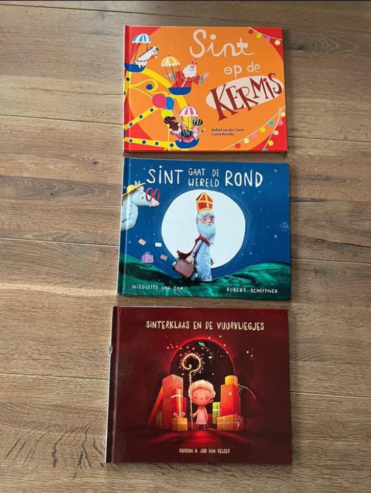 3 prentenboeken Sinterklaas., Diversen, Sinterklaas, Nieuw, Ophalen of Verzenden