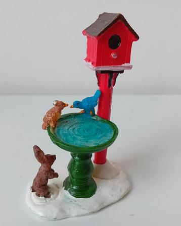 Lemax fontein, Lemax figuur Kerstdorp beschikbaar voor biedingen