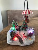 Luville Kerstdorp draaimolen met verlichting en draait echt, Diversen, Ophalen, Zo goed als nieuw