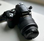 Nikon D60 spiegelreflexcamera met Nikkor 18-55 lens, Audio, Tv en Foto, Fotocamera's Digitaal, Spiegelreflex, Gebruikt, Ophalen of Verzenden