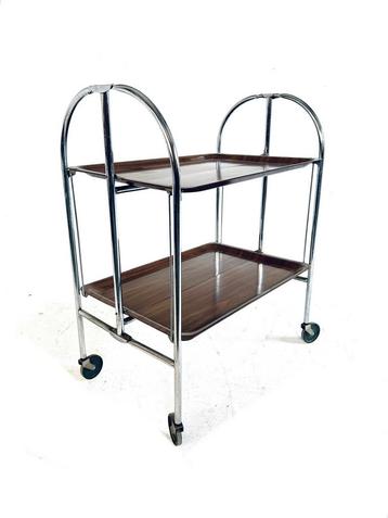 Vintage inklapbare trolley ‘60 beschikbaar voor biedingen