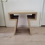 Bijzettafel van metaal, Minder dan 55 cm, Metaal of Aluminium, Rond, Zo goed als nieuw