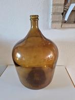 Grote Glazen Fles / Ballonfles - 60cm hoog, Huis en Inrichting, Woonaccessoires | Vazen, Ophalen, Overige kleuren, Glas, 50 tot 75 cm