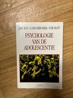 Psychologie van de adolescentie, Ophalen of Verzenden, Zo goed als nieuw