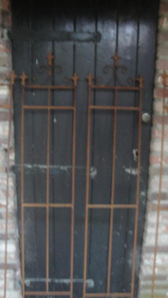 verplaatsbare hekwerken met franse  lelies, Tuin en Terras, Tuinhekken en Hekwerk, Nieuw, Sierhekwerk, IJzer, Ophalen