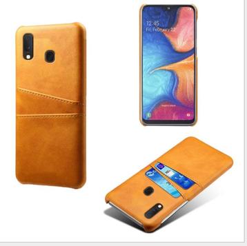 Galaxy A20e Back Cover + PET Screenprotector _ Bruin beschikbaar voor biedingen