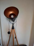Industriële Tripod Lamp, Huis en Inrichting, Lampen | Vloerlampen, Ophalen, Zo goed als nieuw, 150 tot 200 cm, Metaal