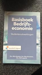 Basisboek bedrijfseconomie-studentenuitwerkingen, Ophalen of Verzenden, Rien Brouwers; Wim Koetzier; Olaf Leppink, Management