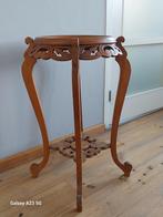 Antieke bijzettafel uit eind 19e eeuw met marmeren blad, Ophalen