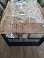 Transparant tafel zeil circa 3 x 1, Huis en Inrichting, Keuken | Textiel, Ophalen, Gebruikt, Tafelkleed of Tafelzeil