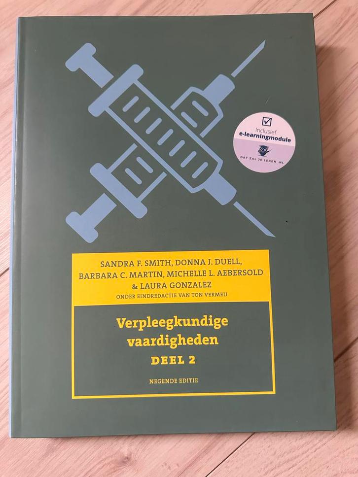 Verpleegkundige vaardigheden deel 2, Boeken, Studieboeken en Cursussen, Zo goed als nieuw, HBO, Beta, Ophalen of Verzenden