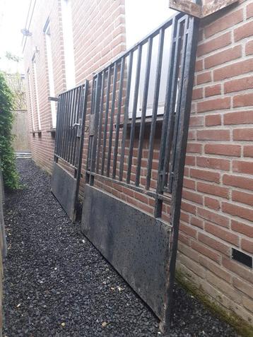 Stalen poorten jaren 30 stijl 3m. Breed beschikbaar voor biedingen