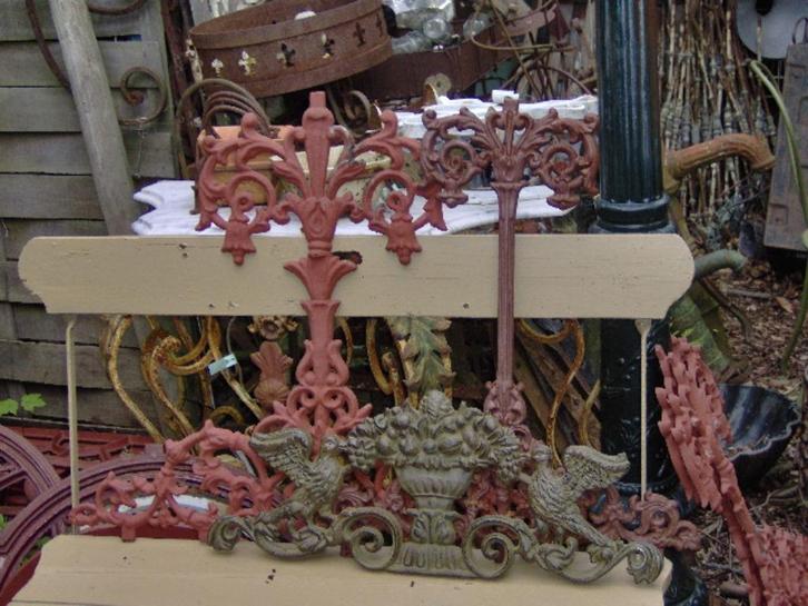 Gietijzer levensboom muuranker ornament stalraam curiosa, Tuin en Terras, Tuinwanddecoratie, Nieuw, Ophalen