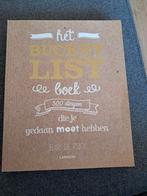 Het bucketlist boek, Ophalen of Verzenden, Nieuw, Overige onderwerpen