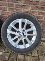 Originele Peugeot 107 winter banden lichtmetalen velgen, 14 inch, Gebruikt, Banden en Velgen, Winterbanden