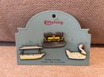 Efteling pinset voertuigen, Verzamelen, Efteling, Ophalen of Verzenden, Nieuw, Button of Speldje