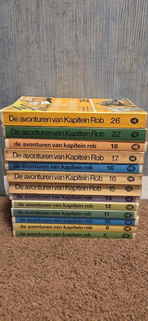 De avonturen van Kapitein Rob boeken, Ophalen, Zo goed als nieuw, Stripboeken