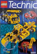 Lego Technic bouwinstructieboekjes 8460 en 8891, Kinderen en Baby's, Speelgoed | Duplo en Lego, Verzenden, Zo goed als nieuw, Lego